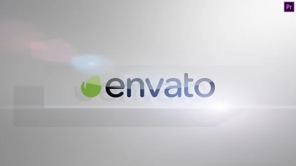 简单大气立体翻转LOGO标志直播片头开场动画PR模板下载 Elegant And Simple Logo 2 Premiere Pro