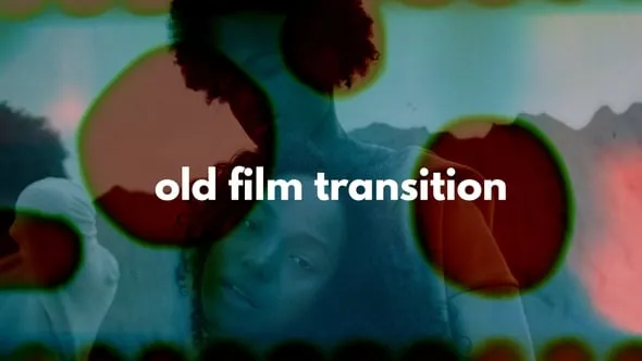 10个老电影主题过渡复古胶片转场元素-PR模板 Old Film Transition