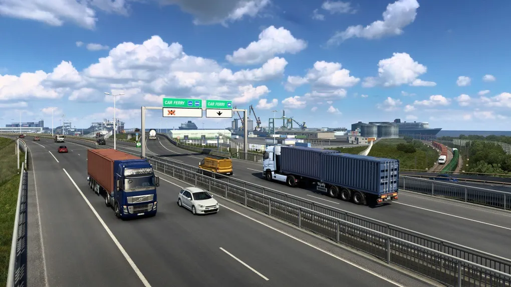 欧洲卡车模拟2 Euro Truck Simulator 2 for Mac v1.48.5.76s 中文原生版 含DLC