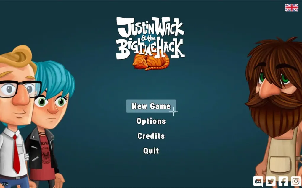 怪客贾斯丁的黑客时刻 Justin Wack and the Big Time Hack for Mac v1.2.3 英文原生版