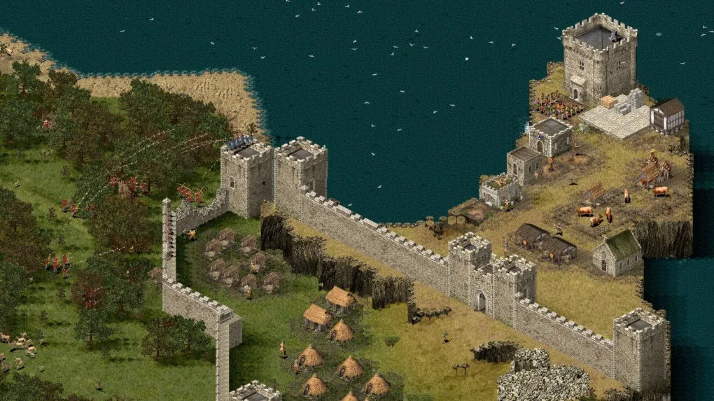 要塞HD Stronghold HD for mac v1.41 原生英文版 即时战略游戏