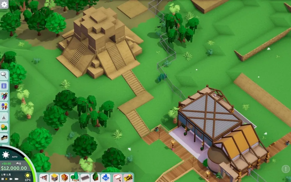 游乐园建造师 Parkitect for Mac v1.8q5 中文原生版 附DLC