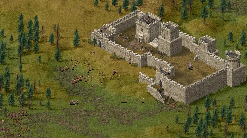 要塞HD Stronghold HD for mac v1.41 原生英文版 即时战略游戏