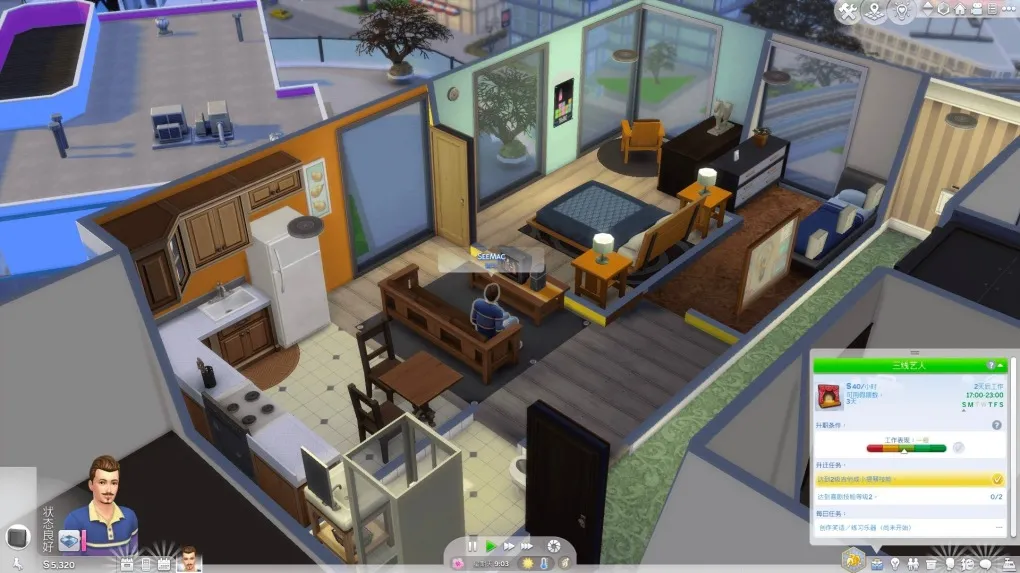 模拟人生4 The Sims 4 for Mac v1.87.40.1030 中文移植版含DLC 极繁美学套件包 婚旅奇缘 摩登男装套件包 MAC游戏 中文Mac软件 单机 可无限金币