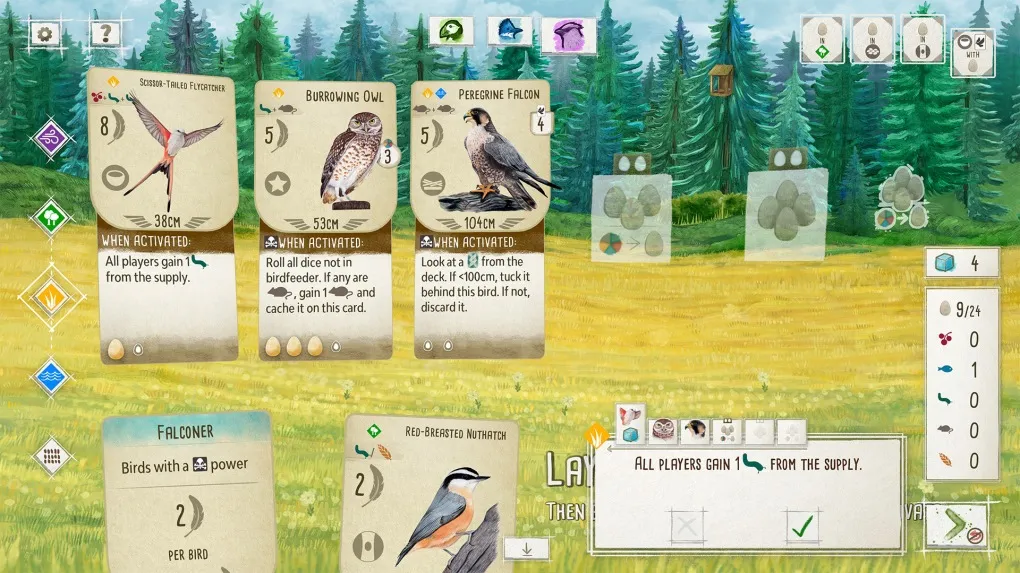 展翅翱翔&策略卡牌游戏 WINGSPAN for Mac v150 中文原生版 附DLC