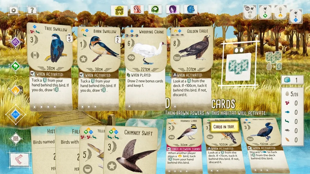 展翅翱翔&策略卡牌游戏 WINGSPAN for Mac v150 中文原生版 附DLC