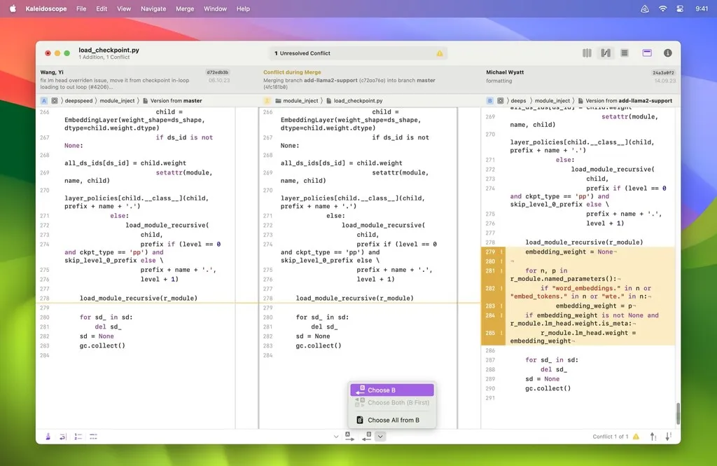Kaleidoscope v6.0.2 Mac 英文激活版 图片和文本差异比较工具